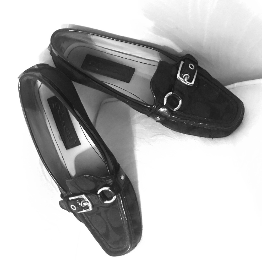 Coach Loafers/Black